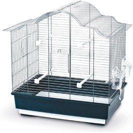 Клітка для птахів Kerbl Sophia, темно-синя, 55,5x33,5x56,5 см