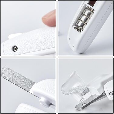 Кусачки для обрізання кігтів собак з підсвічуванням, триммер для тварин з LED - кусачки для цуценят, для грумінгу, дому, подорожей, кемпінгу, використання в приміщенні та на вулиці