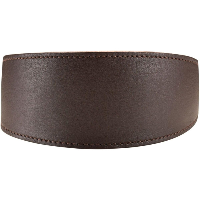 Шкіряний нашийник для хортів HUNTER SUPER SOFT, м'який, коричневий, розмір S (42 см)