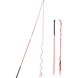 Навчальний бамбуковий жезл для собак та коней, 1,5 м та 1,8 м, роздільний (червоний)