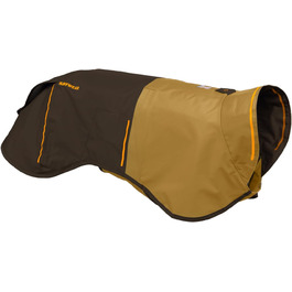 RUFFWEAR Sun Shower – водонепроникний дощовик для великих собак, легка всепогодна куртка-реглан для собак, розмір L, коричневий