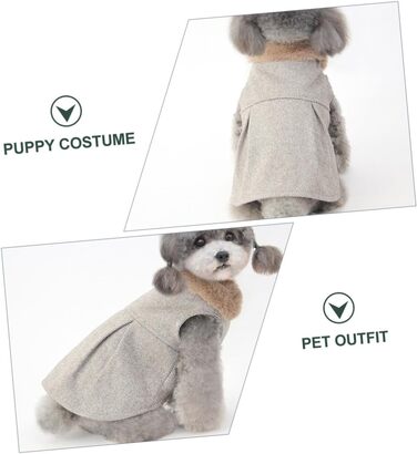 Тепла бавовняна жилетка для маленьких собак. М'який одяг для цуценят, халат для домашніх тварин на осінь та зиму. Комфортний костюм для вигулу на вулиці. Розмір до 5 кг.