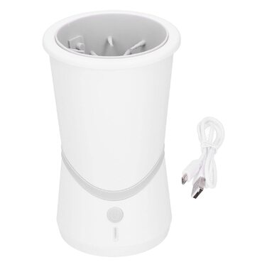 Електричний очищувач лап для домашніх тварин, USB-зарядка, автоматична мийка лап для собак і котів, інструмент для чищення, м'які силіконові щетинки, знімне дизайн