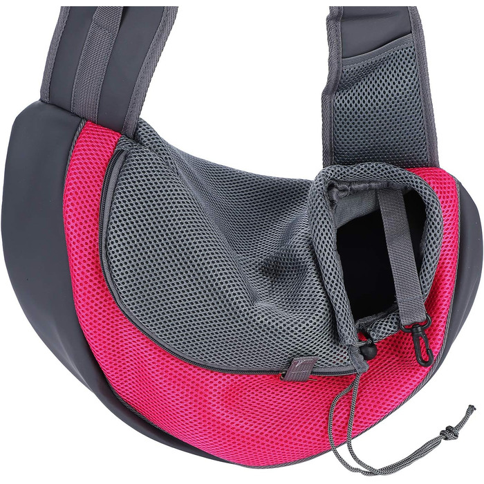 Сумка-переноска для собак та котів, рожева: зручна та стильна переноска для тварин