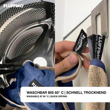 Набір рушників для собак 2 шт. - 90x50 см та 120x70 см - швидковисихаючі мікрофібровий рушник для собак, сірий та зелений (блакитний та бежевий), швидковисихаючі, добре вбирають, для маленьких та середніх собак