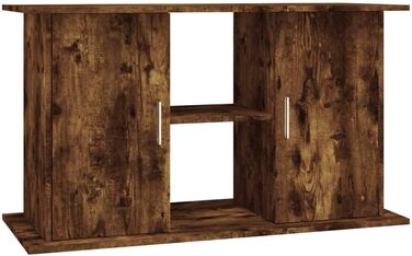 Тумба для акваріума ZEYUAN з ДСП, копчена дубова, 101x41x58 см, акваріумна підставка, шафа під акваріум