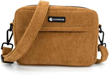 Сумка для ласощів для собак COOWONE - зручна для прогулянок, тренувань, з інтегрованим диспенсером для відходів (Коричневий 3.0)