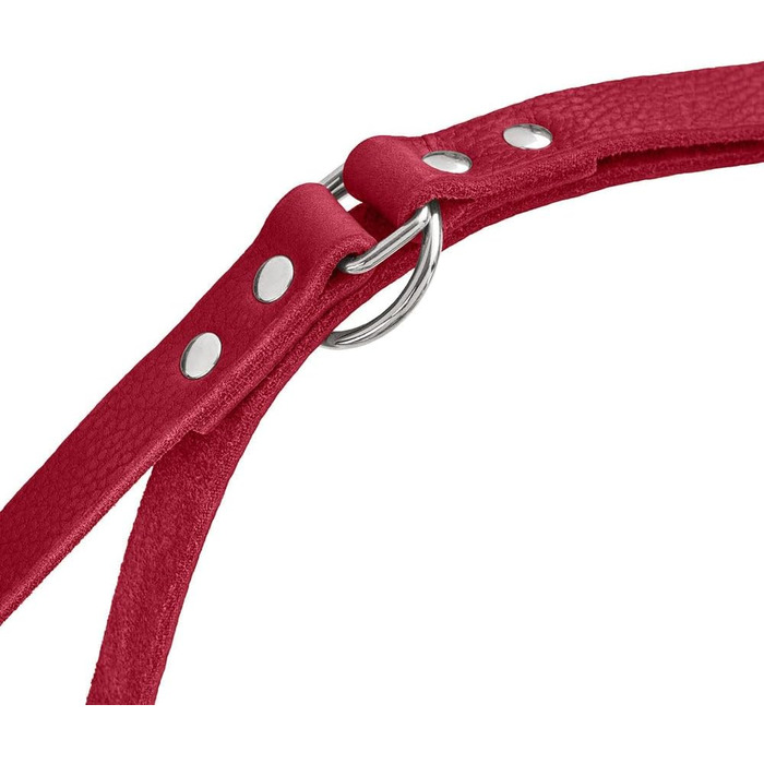 HUNTER Рулетка для собак Grenada, червона, з натуральної шкіри, 13/200, 1,3 см, 200 см, ручна робота, Німеччина, для тренувань та повсякденного використання