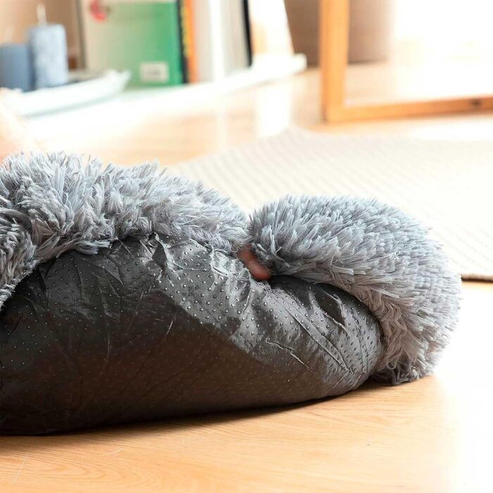 Крісло-лежанка для тварин InnovaGoods® Anti-Stress Bepess (40 см), сіре, для собак та котів