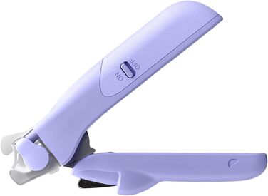 Тример для собак та котів з LED-підсвічуванням, запобігає розшаруванню. Аксесуар для догляду за домашніми тваринами, для дому (фіолетовий)