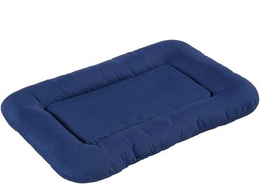 Ортопедичне ліжко для собак KAHU® з віскоеластичною піною (50x76 см) • М'яке, легко миється • Водовідштовхувальне, блакитне ліжко для собак