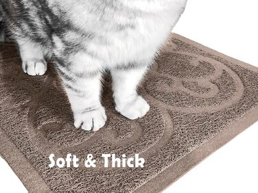 Килимок для котячого туалету PetLike 76,2×45,7 см 2 шт сірі