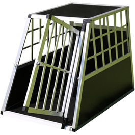 Транспортна переноска для собак San Marco Auto-Transportbox з алюмінію, для середніх та великих собак