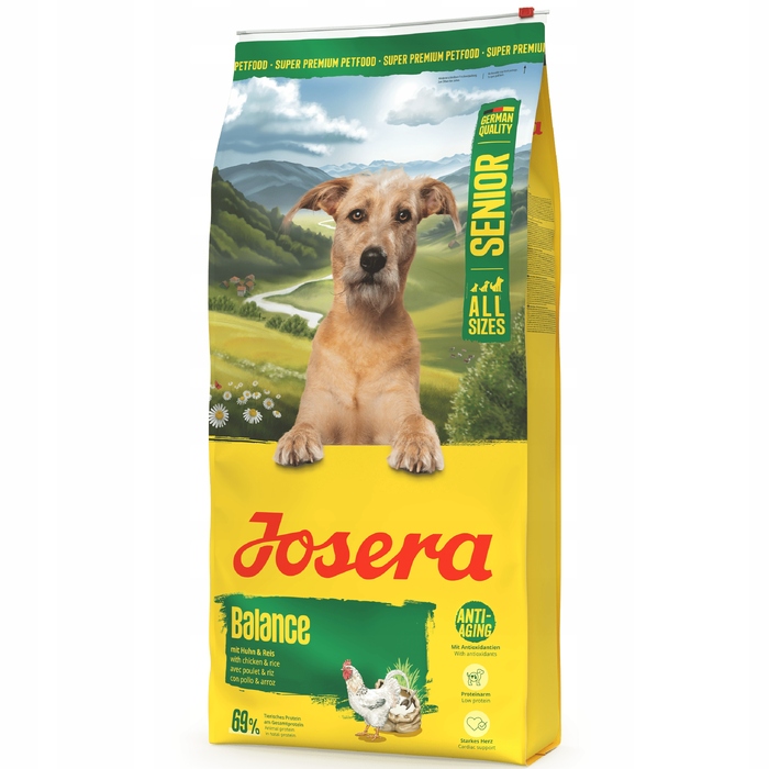 Корм Josera Senior Balance для літніх собак, підтримка серця, 12,5 кг