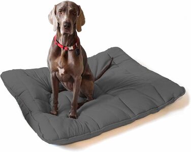 Елегантна подушка для собак Maxy, 60x100 см (темно-сірий, 130x100 см)