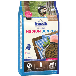 Сухий корм для цуценят середніх порід Bosch HPC Medium Junior з птицею, 15 кг