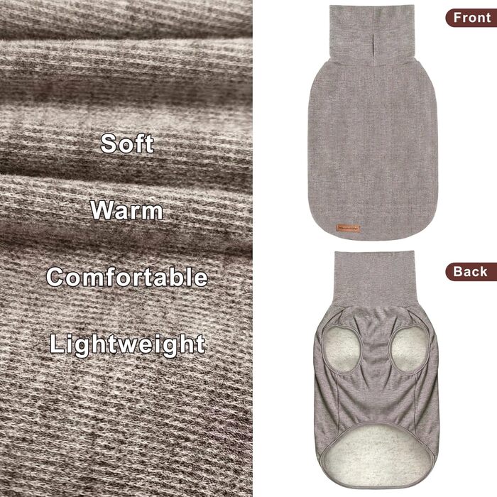 Світшот для собак Mosucoirl: теплий та стильний одяг для маленьких, середніх та великих собак XS-4XL (XL, Хакі)