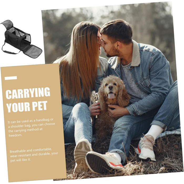 Транспортна сумка для котів Milisten, складана переноска для цуценят та дрібних тварин, дихаюча переноска для собак, аксесуари для тварин