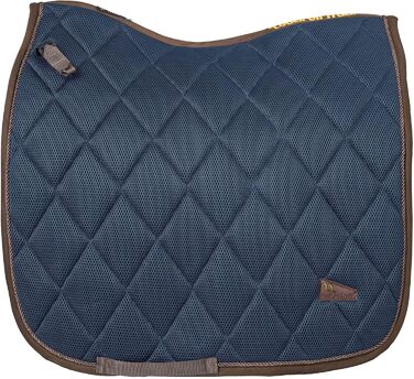 Schabracke Back on Track Air Flow Dressur Full Warmblut (Blau) - підкова для коней, синя