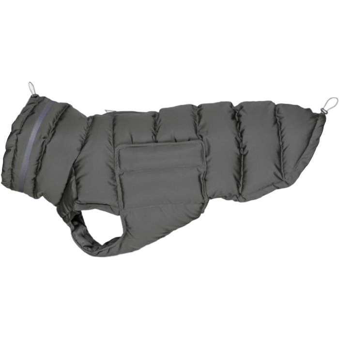Водонепроникний зимовий одяг для собак, теплий зимовий плащ для собак, сірий, для холодної погоди
