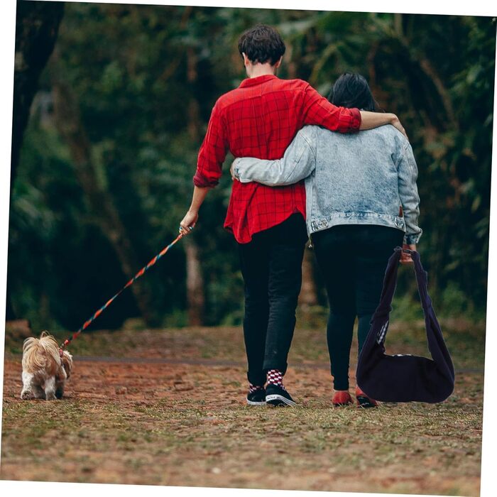 Сумка-переноска для собак та котів BESPORTBLE - велика, з регульованим плечовим ременем, для подорожей та активного відпочинку, з міцної бавовни