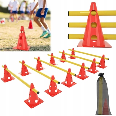 Тренувальний набір для собак Activity Agility: смуга перешкод (12 стійок)