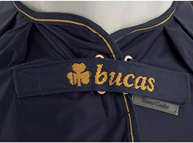 Охолоджуюче кінське покривало Kerbl Bucas Prize Cooler 145 см, темно-синє/золоте
