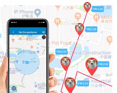 GPS-нашийник локатор TK911 для собак та котів з підтримкою SOS та мобільного додатка