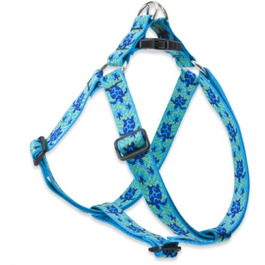 Шлея для великих собак Lupine Turtle Reef, 2,5 см, регульована, з візерунком