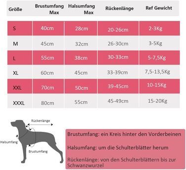 Пуловер для собак - тонкий пуловер для середніх собак, стильні собачі пуловери в смужку, еластичний пуловер для собак, французький бульдог (червоний XXXL), червоно-білий, розмір XXXL