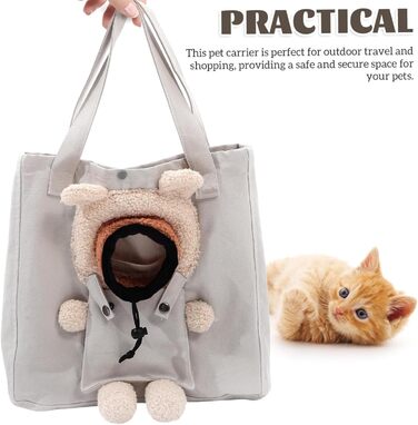 Сумка-переноска для собак, дихаюча, з м'якої тканини, велика, для подорожей, прогулянок, транспортування, авто, літака, аеропорту, покупок