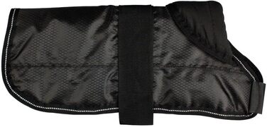 Теплий зимовий накид для собак Karlie Eisbär, тефлонове покриття, чорний, 35 см