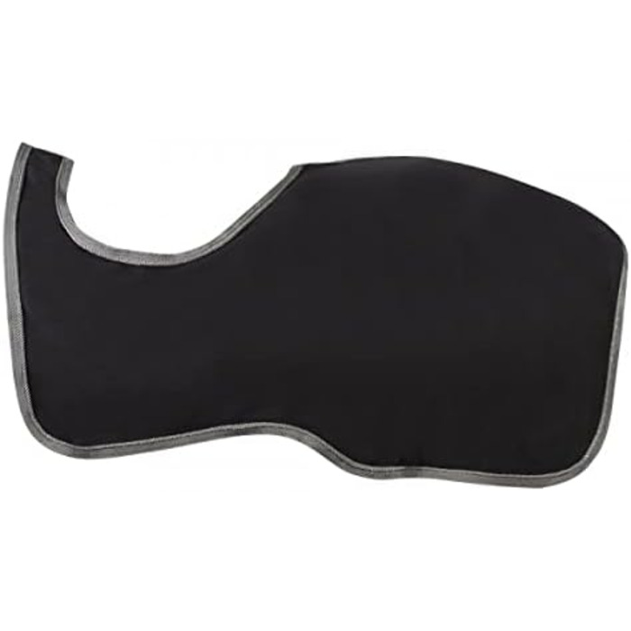 Флісова попона для коня PFIFF 102985, анти-пілінг, чорна, розмір Cob