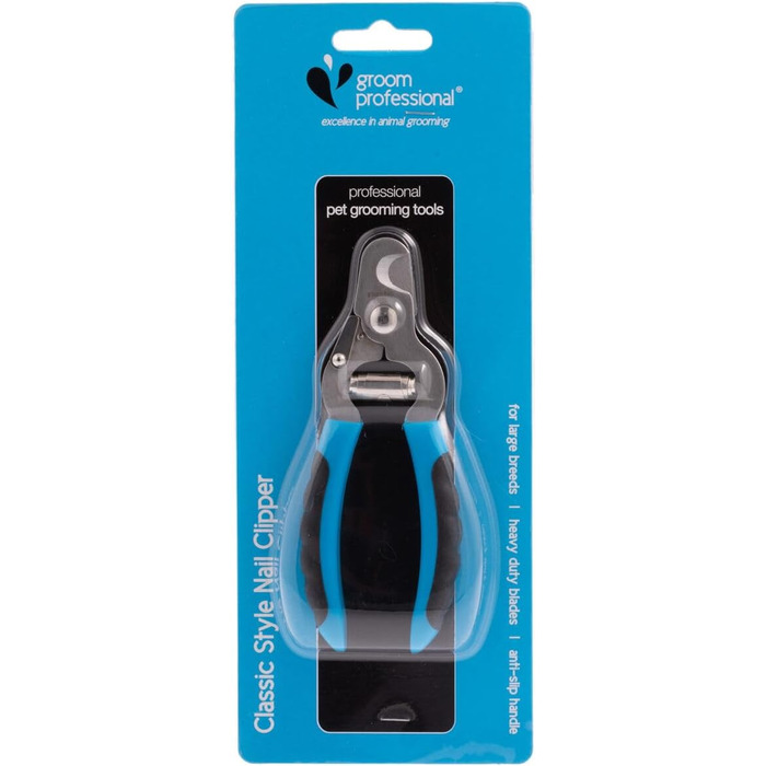 Професійний кусачок для нігтів собак GROOM PROFESSIONAL Classic Style - кусачки для нігтів для собак, інструмент для грумінгу, синій