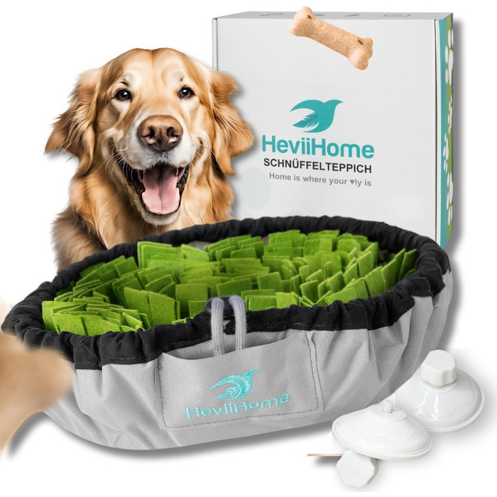 Килимок для собак - найкраща якість, Oxford тканина. Міцний, інтелектуальний килимок-іграшка для собак, що миється та з регульованим розміром для всіх порід.