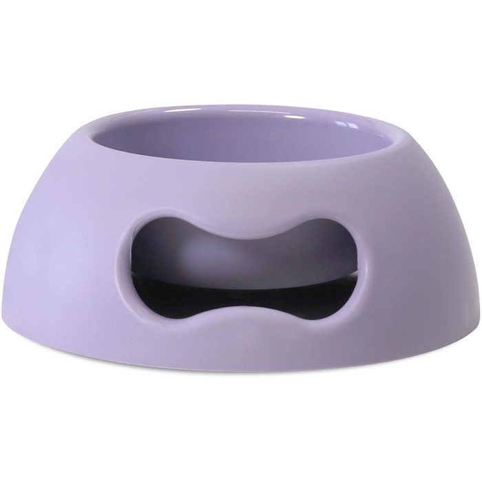 Миска для собак Pappy United Pet, екологічна, Made in Italy, 350 мл, (Лілова, S)