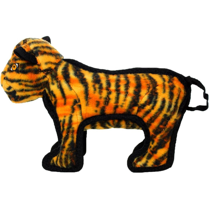 М'яка іграшка для собак Tuffy Zoo Tiger, розмір S, міцна