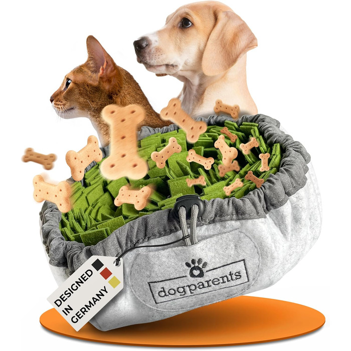 Schnüffelteppich для собак DOGPARENTS® – килимок для пошуку та розваг, міцний, зелений