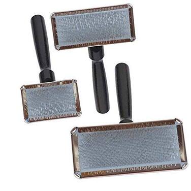 Щітка для грумінгу собак Zupfbürste All Systems – виберіть розмір (малий – 6,3 см x 3,8 см) або великий (12,7 см x 6,4 см)