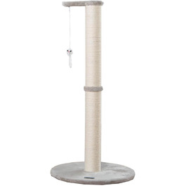 Дерево для кішки Home Deluxe NEVA - сірий, 101x49x49 см, сизаль, поліестер, MDF