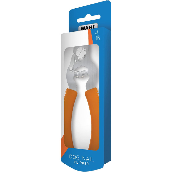 Набір для стрижки кігтів Wahl для котів та собак, професійний, з безпечним замиканням, неслизькі ручки, гострі леза, оранжевий