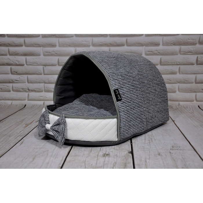 Лежак-будка-тунель для собак та котів SjestaPupila, розмір L (40x50 см)