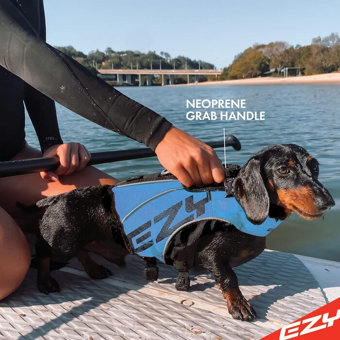 Рятувальний жилет для собак EZYDOG X2 Boost S, рожевий – водонепроникна собача жилетка для плавання, SUP, катання на човні, із ручкою та підвищеною плавучістю