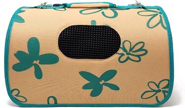 Сумка-переноска для собак, котів та інших тварин BPS: зручна та стильна переноска для вашого улюбленця (43.5x25x25 см, блакитний, зелений, червоний, чорний, сірий)