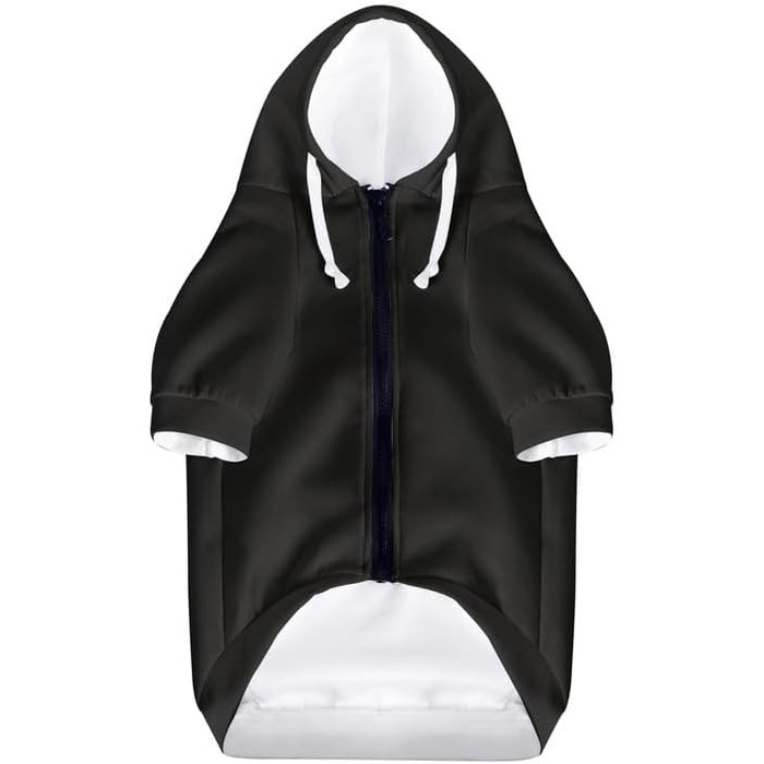 Світшот для собак Kuiaobaty: стильний одяг для вашого улюбленця. Чорний, дихаючий, для собак середніх порід (40x60x45 см). Ідеальний для чихуахуа та інших собак.