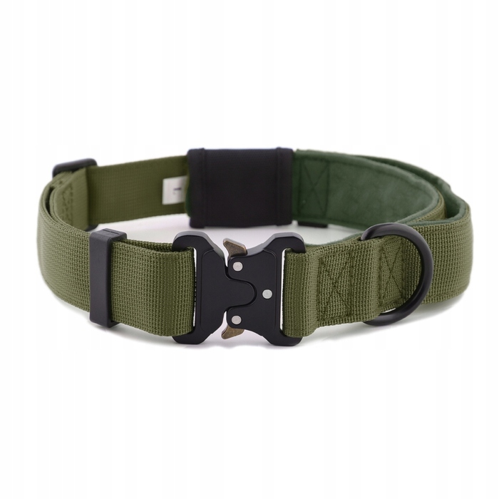 Міцний широкий нашийник HUGGY DOGGY XL для амстаффа, американ буллі та пітбуля