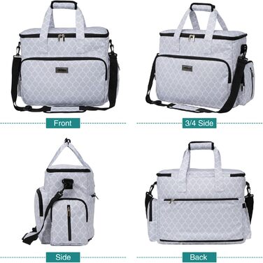 Сумка для подорожей з тваринами Baglher: набір для перевезення домашніх тварин з двома контейнерами для корму та складеними мисками