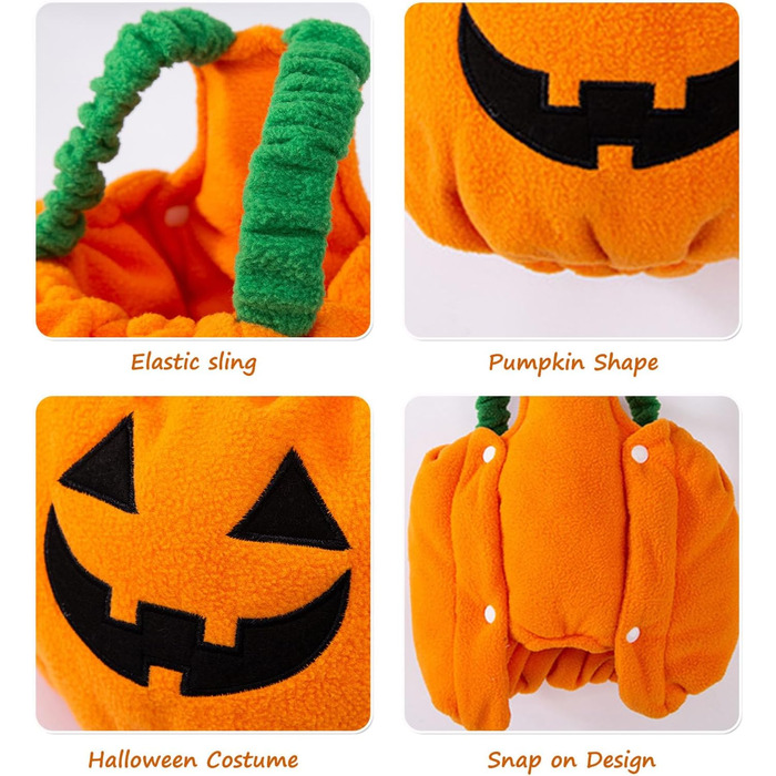 Костюм на Хелловін для тварин BT Bear: Павук, Гарбуз, Розмір L, Cosplay