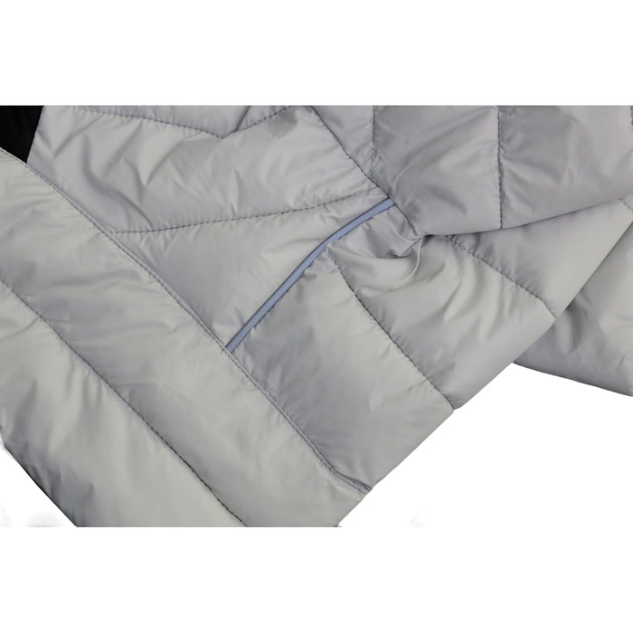 Теплий водонепроникний комбінезон для собак Off White XL, зимова куртка з 4-ма штанинами, вітрозахисна, з відбивачами, для малих, середніх і великих порід