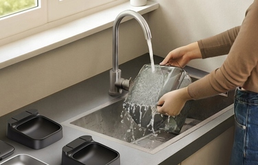 Автоматичний годувальник Oneisall, пластик, 5000 мл